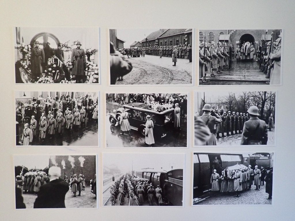 Overdracht stoffelijk overschot Duitse militair 1939-1940, Verzamelen, Militaria | Tweede Wereldoorlog, Ophalen of Verzenden, Landmacht