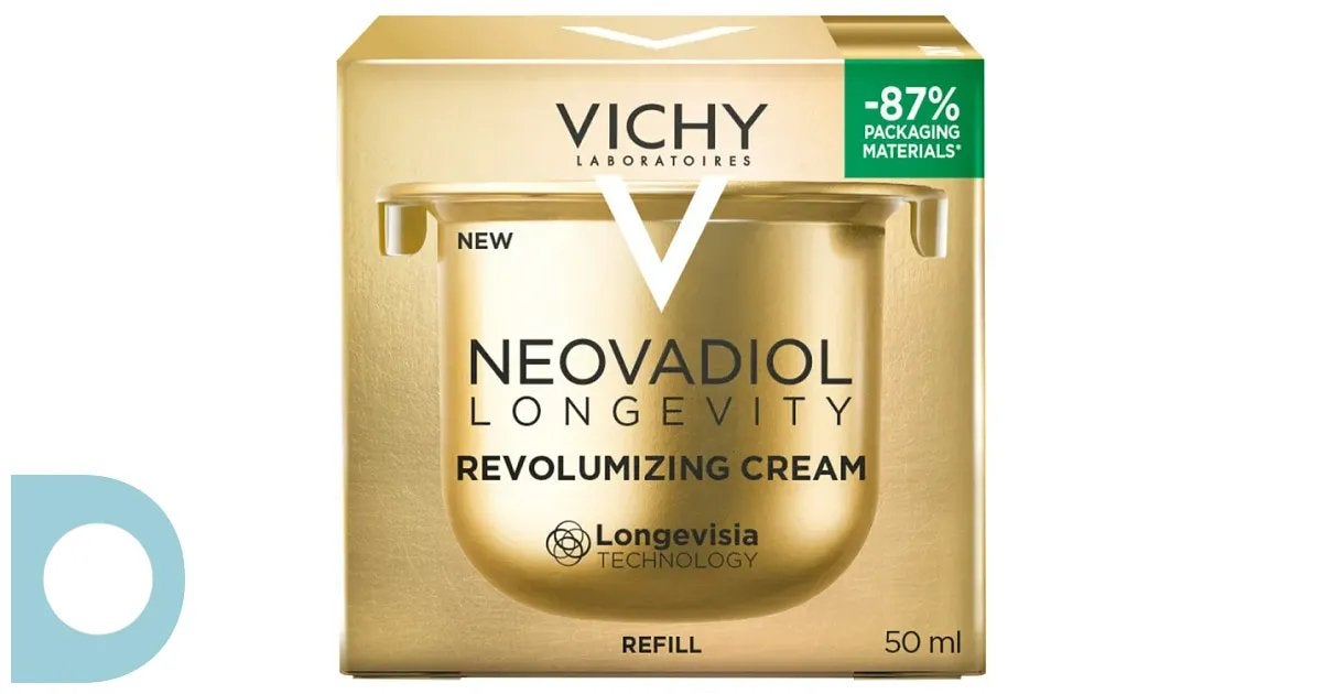 Vichy Neovadiol Longevity Dagcrème Navulling 50ml, Verzenden, Nieuw, Gehele gezicht, Verzorging