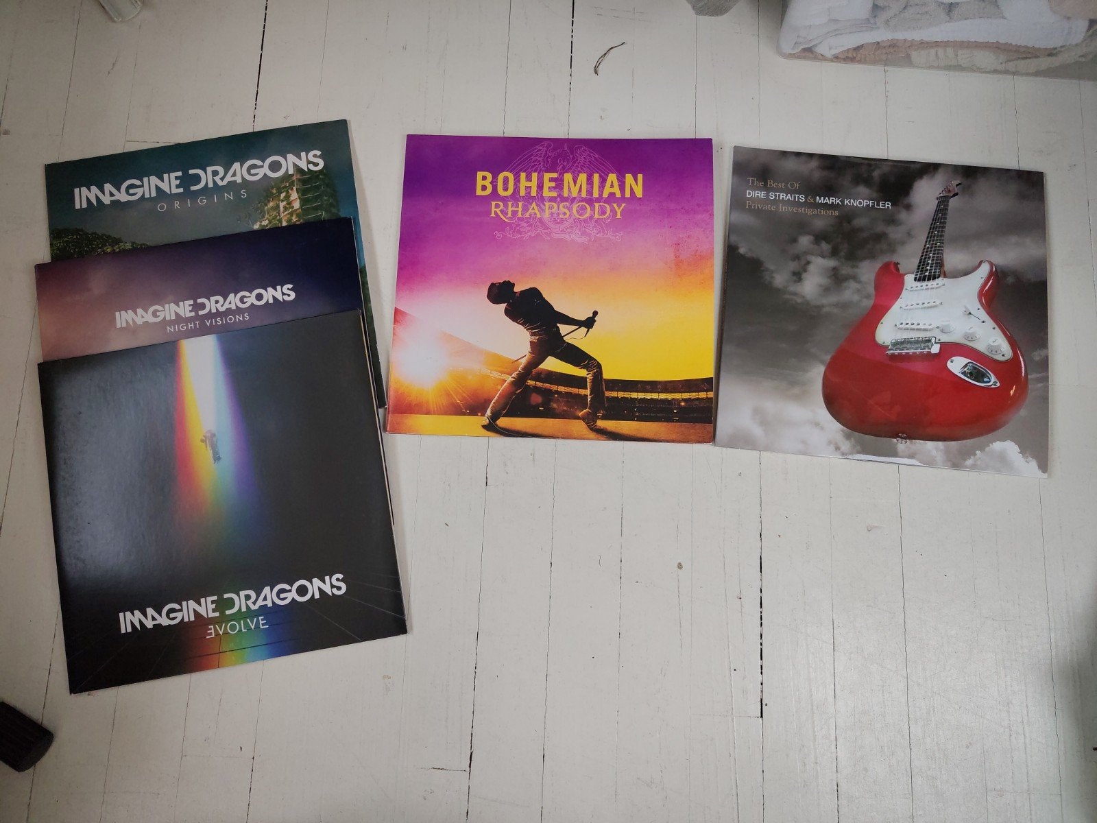 Platen - Imagine Dragons / queen / dire straitsa, Ophalen of Verzenden, 1980 tot heden, Gebruikt, Jazz