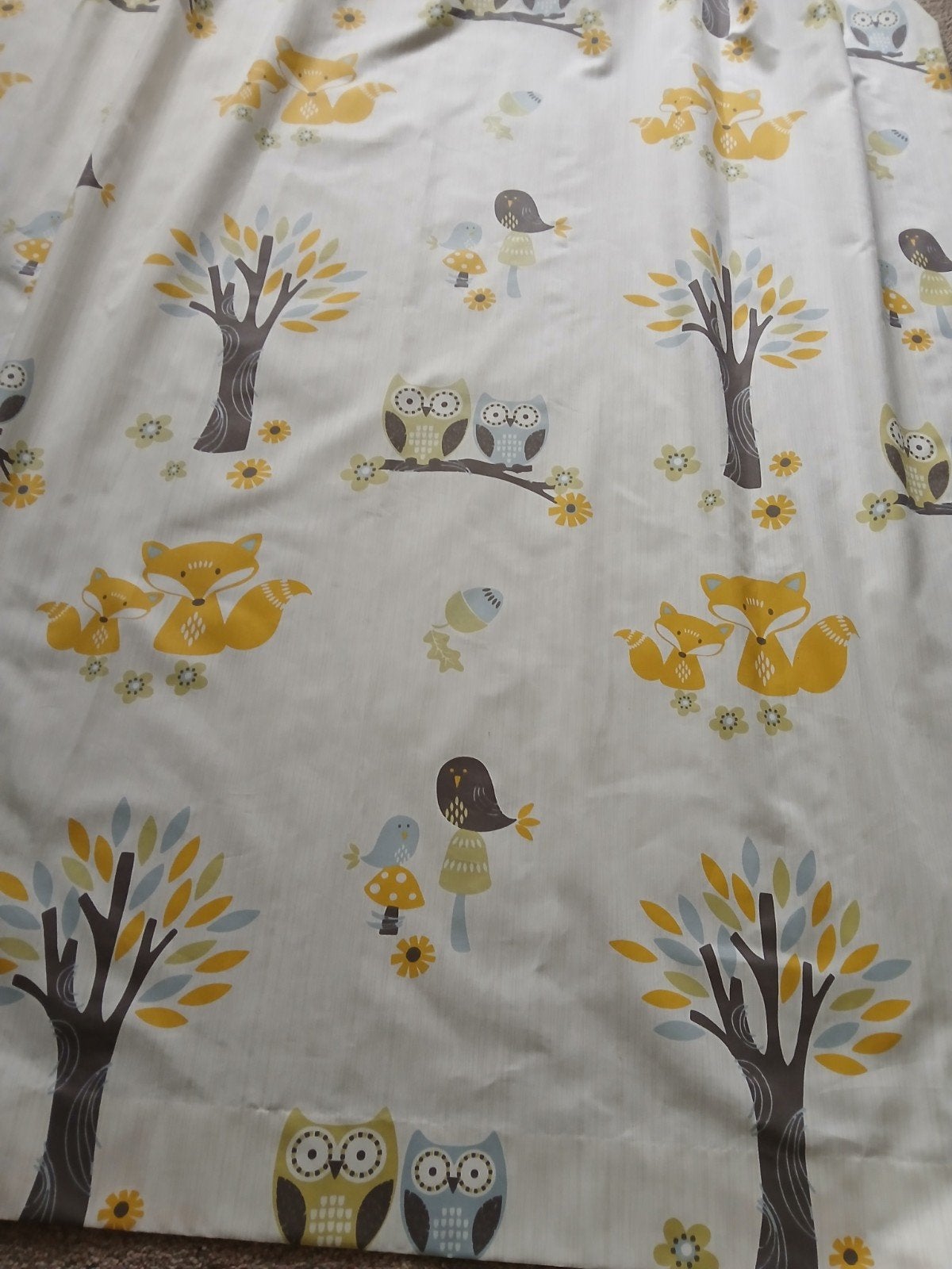Superschattige gordijnen 2x voor de kinderkamer, 83 cm, Ophalen of Verzenden, Zo goed als nieuw, Plooiafwerking