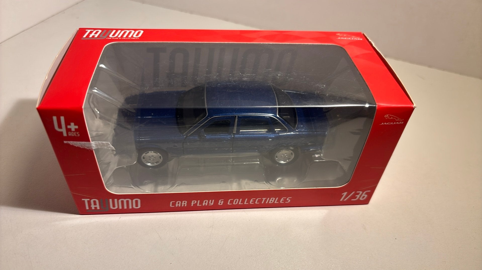 Jaguar xj6 bleu tayumo 1.36, Ophalen of Verzenden, A, A, A