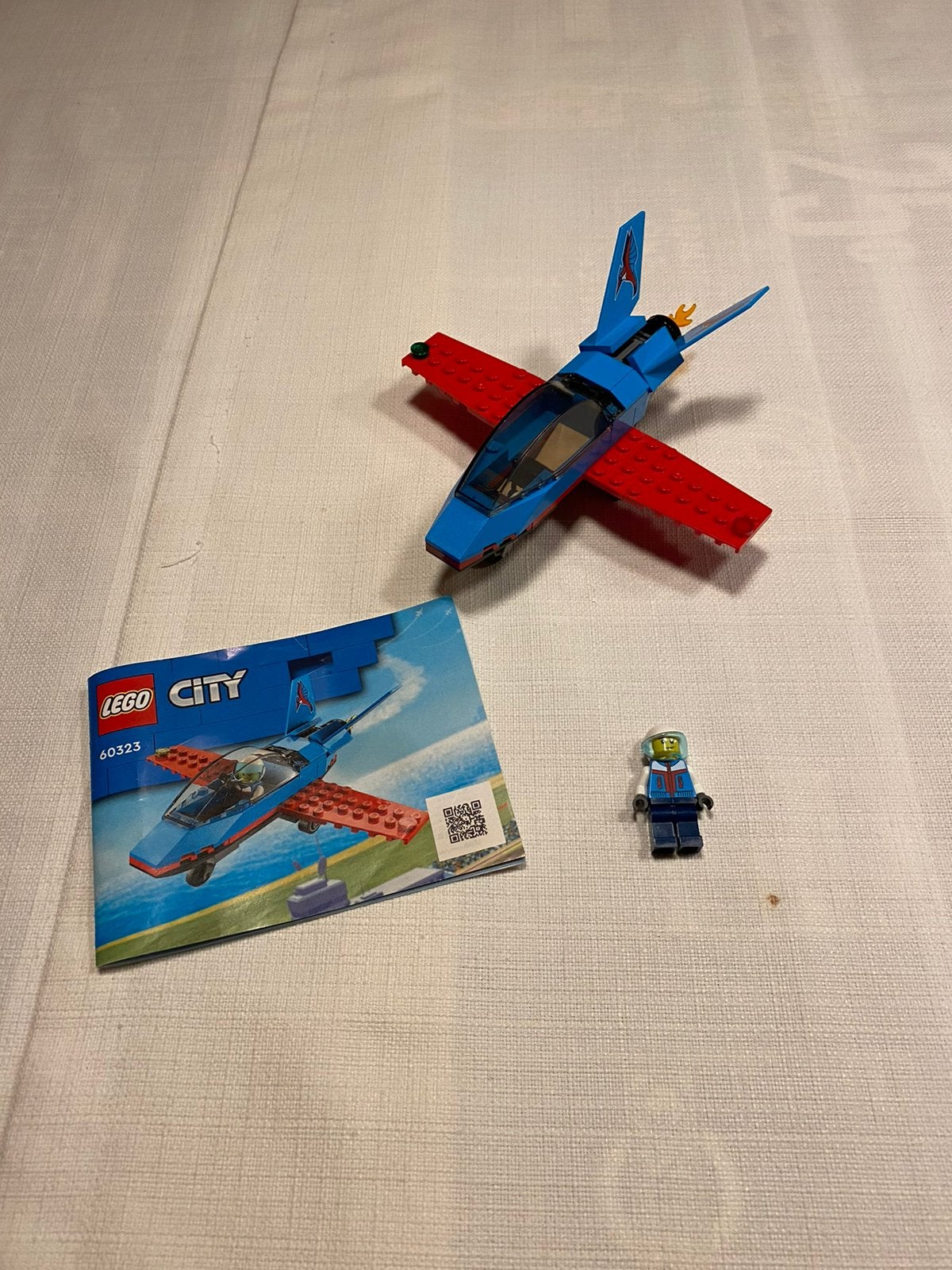 Lego 60323 Stuntvliegtuig, Lego, Ophalen of Verzenden, Inclusief instructies, Complete set