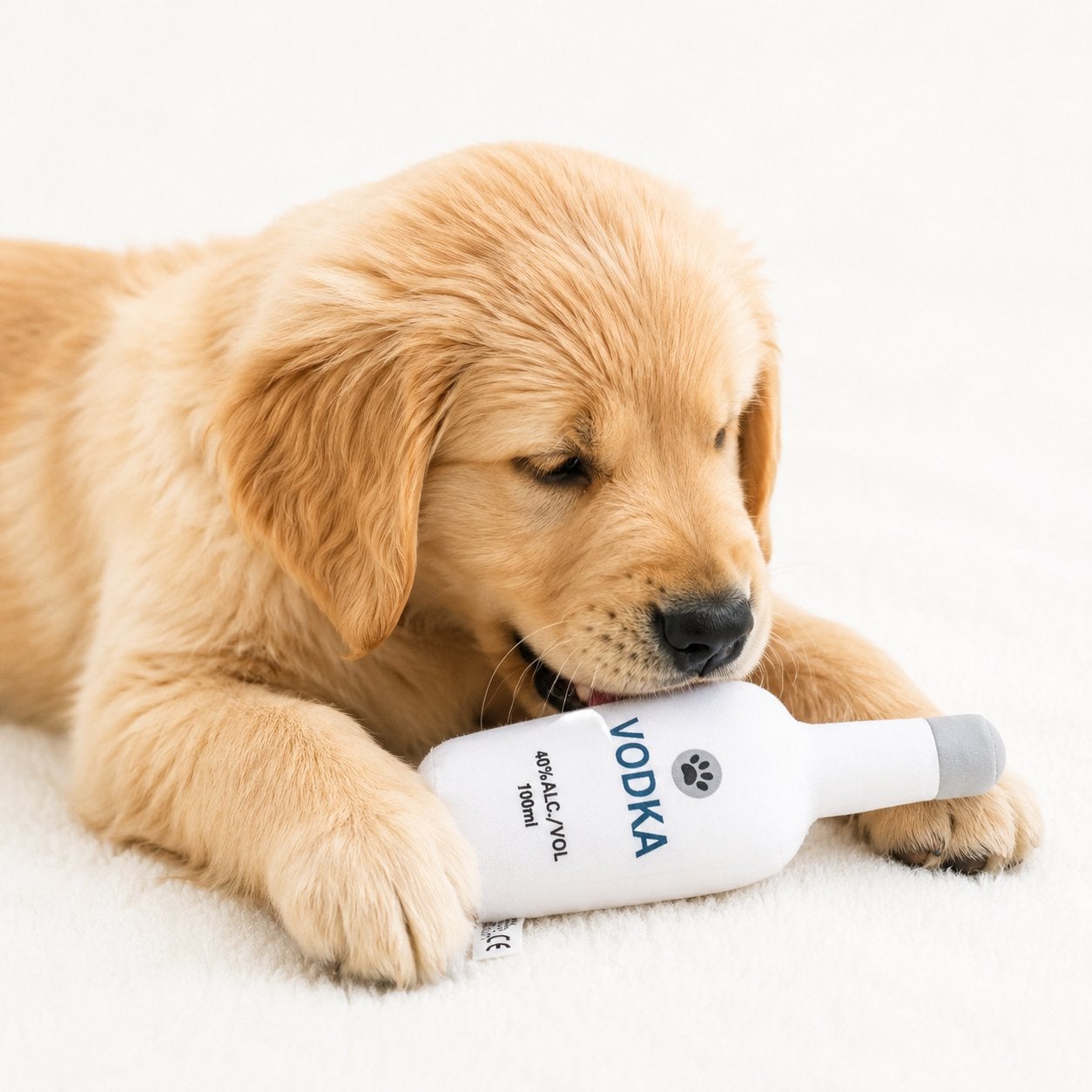 Pluche honden speeltjes Vodka fles, Hondenspeelgoed, Nieuw, Ophalen of Verzenden, Info@sweet-one.nl