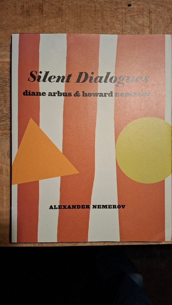 Silent Dialogues, Ophalen of Verzenden, Zo goed als nieuw, Fotografen, Diane Arbus & Howard Nemerov
