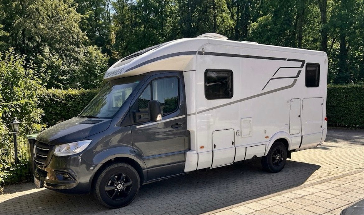 Hymer B 580 MCT - 2024, Caravans en Kamperen, Automaat, Diesel, Particulier, Hymer