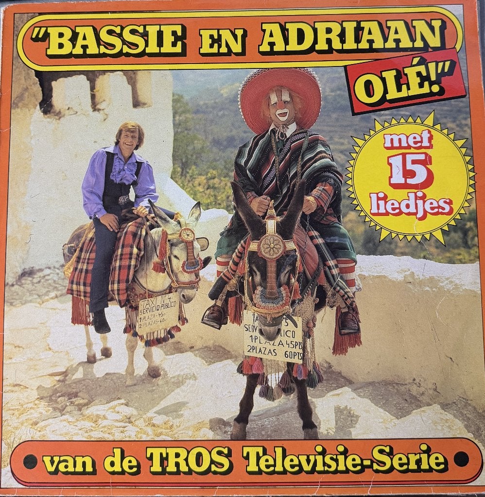 Bassie & Adriaan Ole met 15 liedjes van de Tros televisie, Verzenden, Zo goed als nieuw, 12 inch, Overige genres