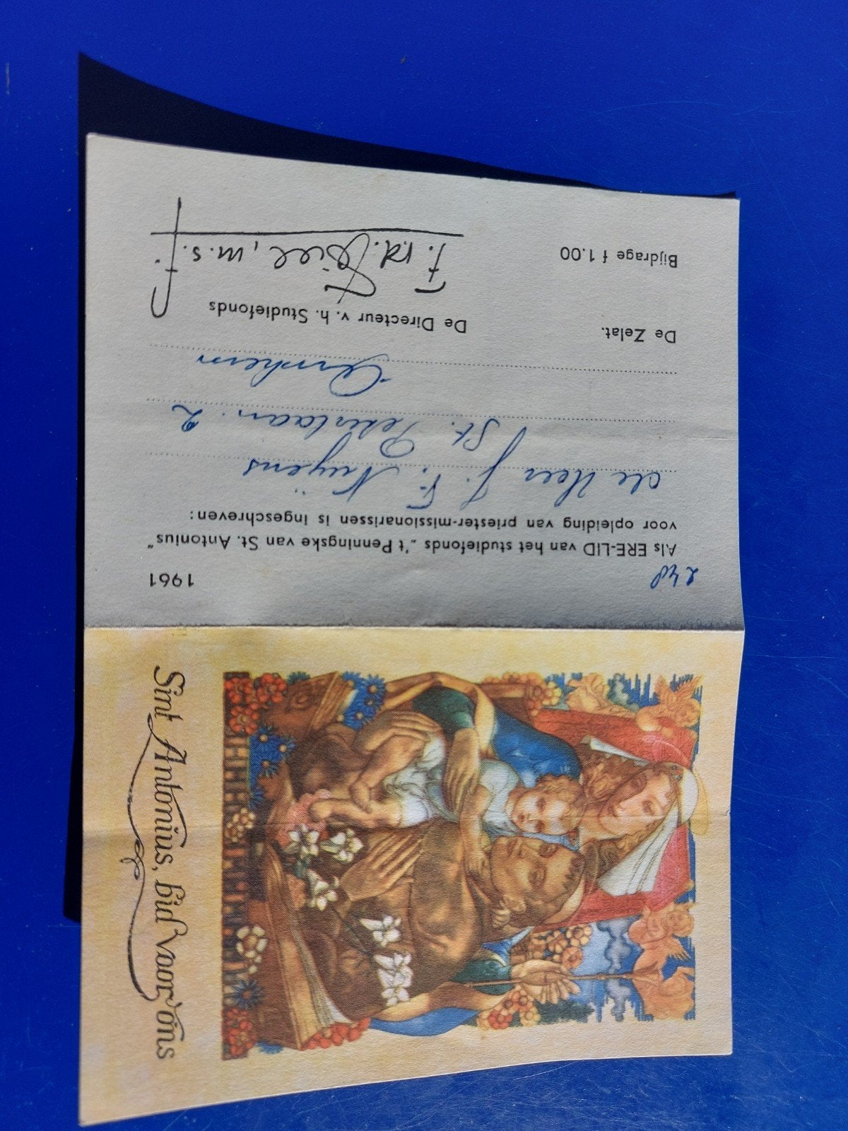Smeekgebed tot de H. Antonius - Missiehuis Sint Antonius, Ophalen of Verzenden, Gebruikt, Overige typen, Christendom | Katholiek