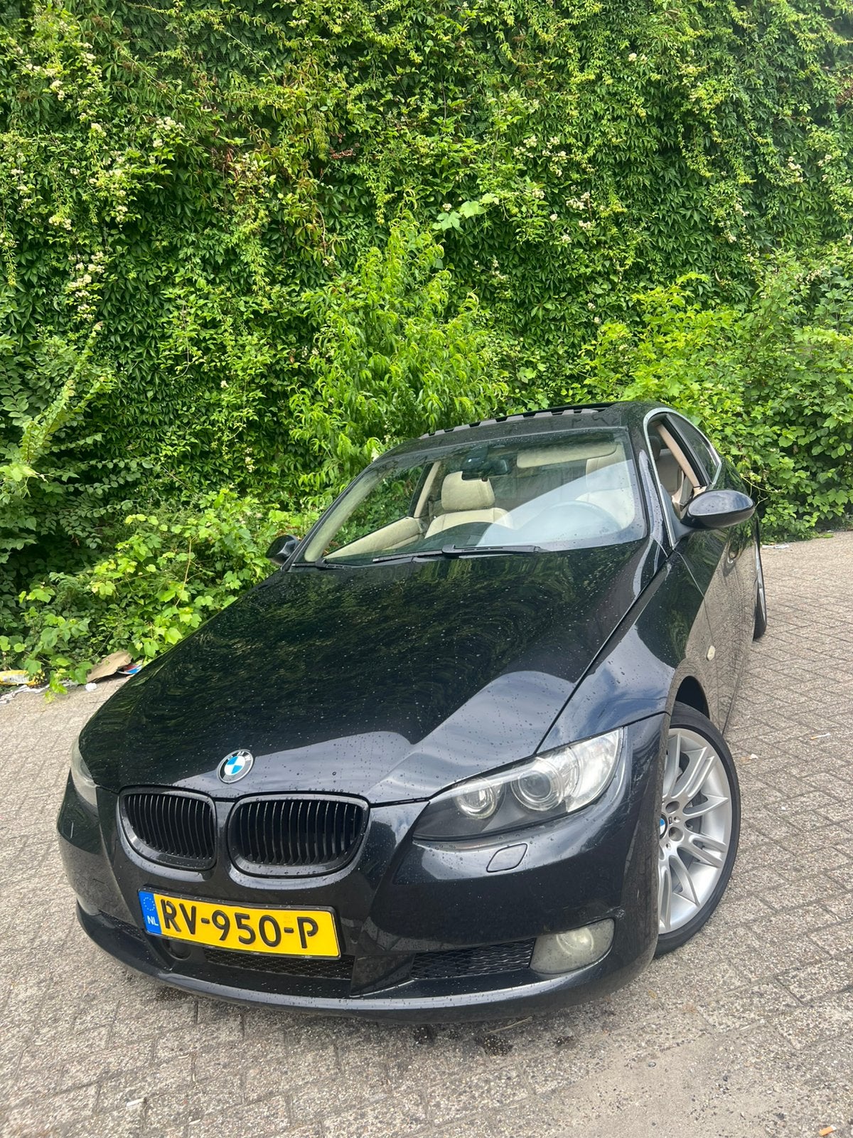 BMW 335i twin turbo high executive zf automaat bak!, 4 stoelen, Zwart, Particulier, 1700 kg
