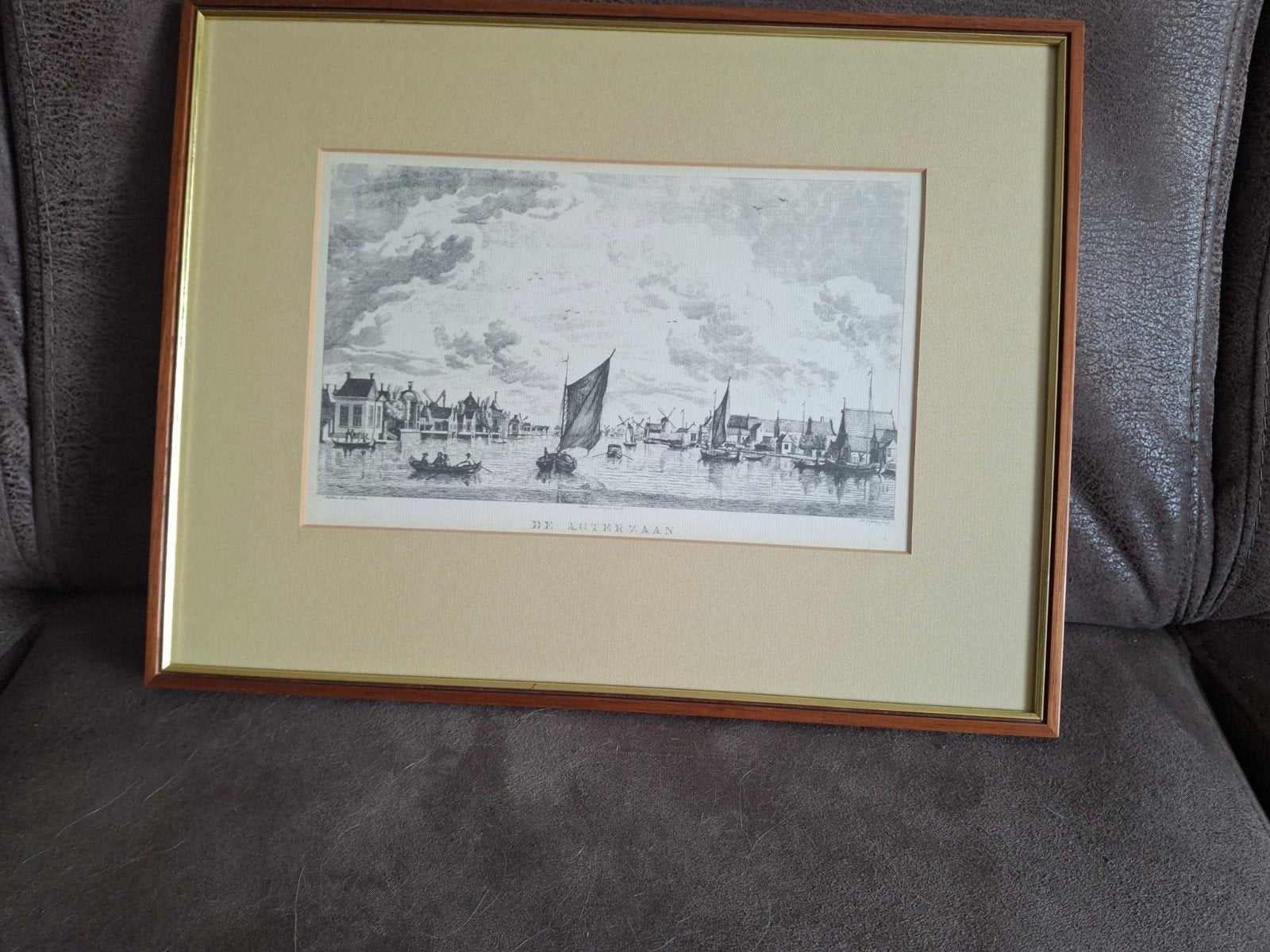 mooie antieke gravure ., Antiek en Kunst, Kunst | Etsen en Gravures, Ophalen of Verzenden