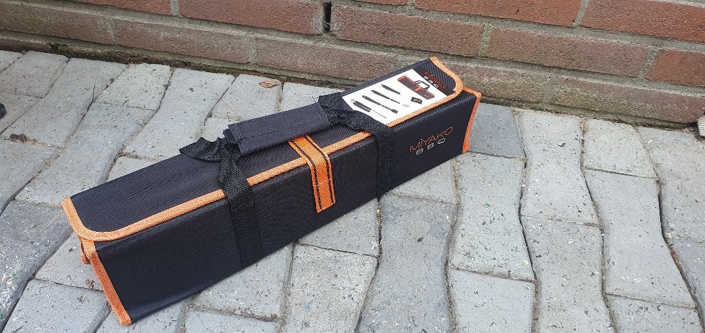 te koop miyako tas met bbq bestek nieuw in de tas, Ophalen of Verzenden, Nieuw, Miyako