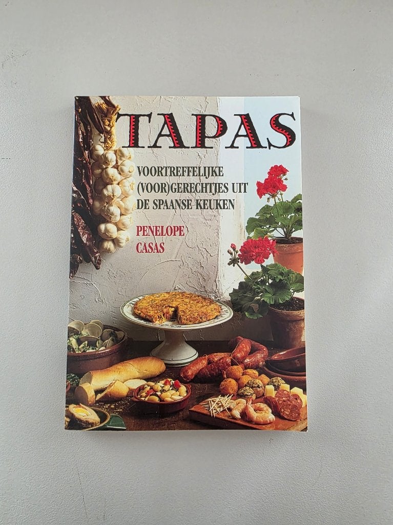 Boek: Tapas, Boeken, Voorgerechten en Soepen, Spanje, Penelope Casas, Vegetarisch
