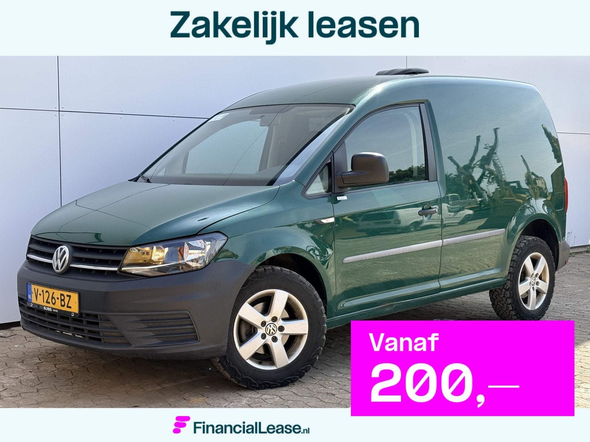 Volkswagen Caddy 2.0 TDI 4x4 123PK L1 4 Motion AWD Airco Cru, Start-stop-systeem, Gebruikt, Euro 6, 4 cilinders
