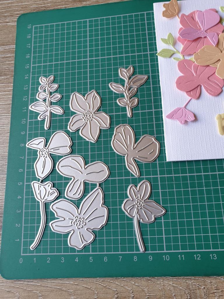 Snijmallen bloemen, Hobby en Vrije tijd, Kaarten | Zelf maken, Verzenden, Nieuw, Natuur, Pons of Mal