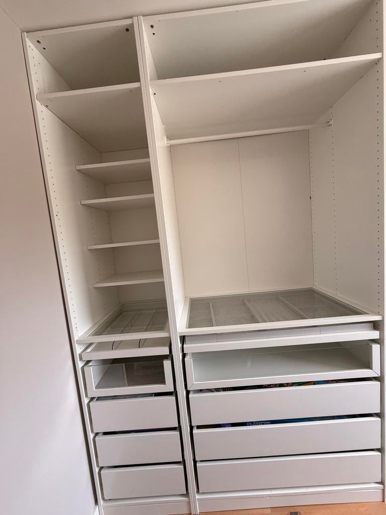 IKEA PAX kast - Compleet met lades en planken, Huis en Inrichting, Kasten | Kledingkasten, Ophalen, 100 tot 150 cm, Overige houtsoorten