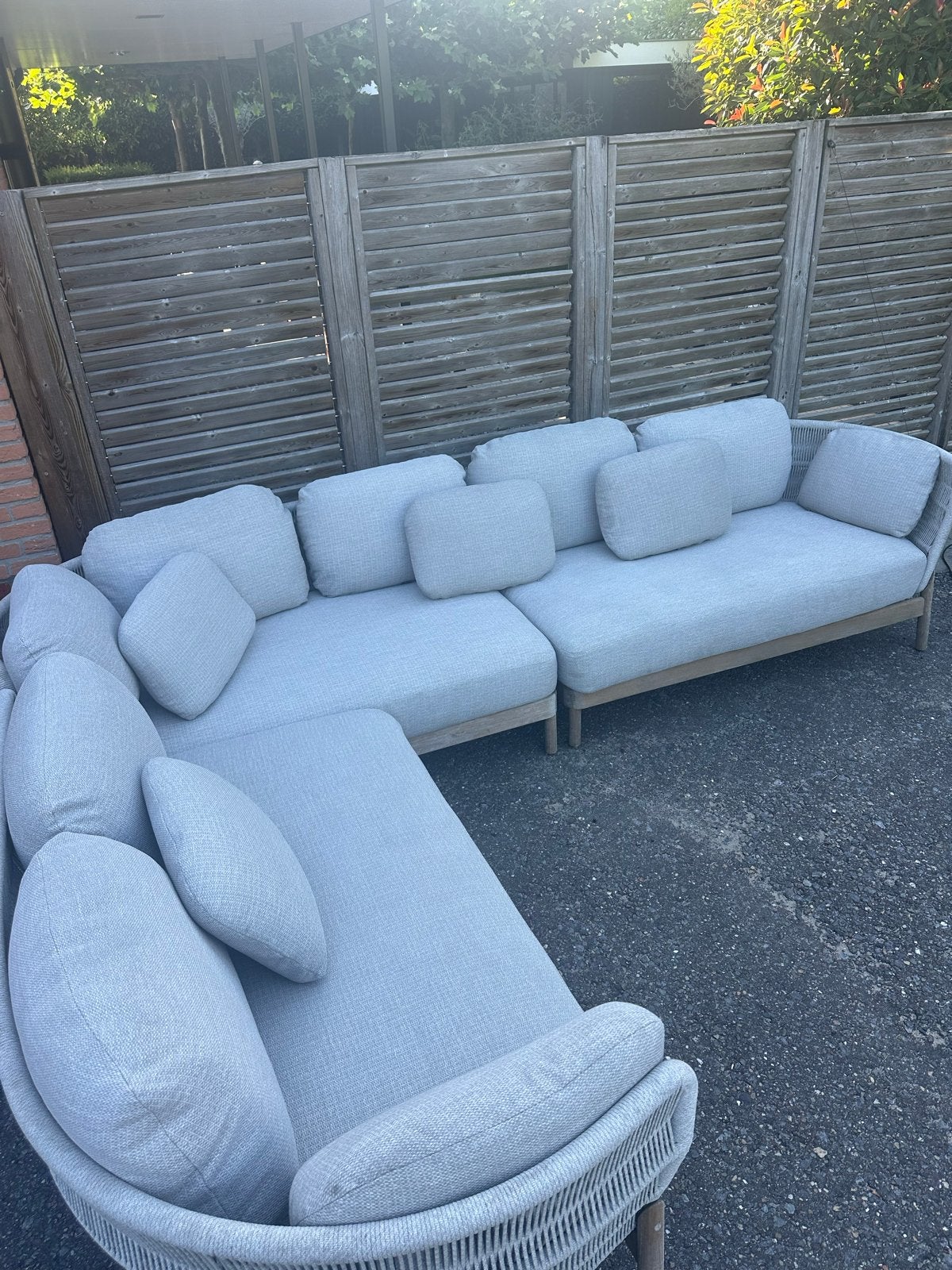 Luxe 4 Seasons Outdoor Avalon loungeset, Overige materialen, Gebruikt, Meer dan 8 zitplaatsen, Ophalen of Verzenden