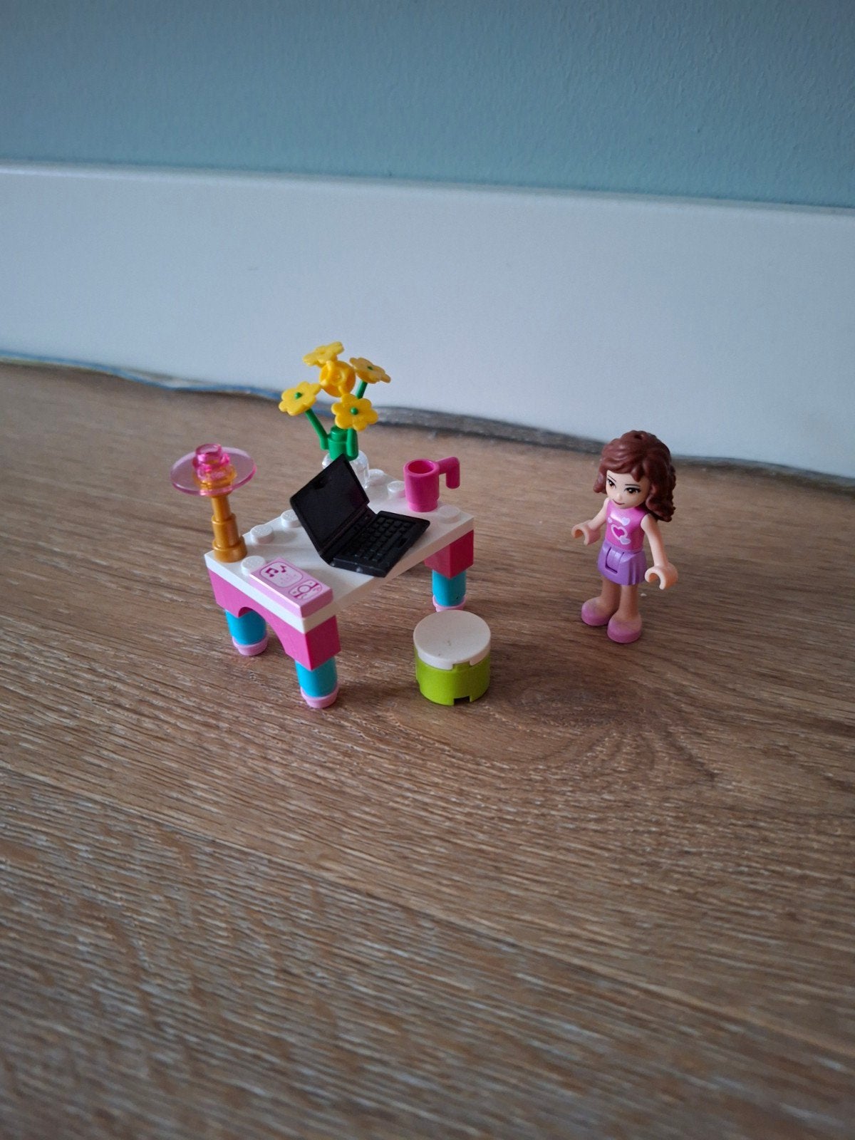 Lego Friends Olivia's bureau (30102) met Olivia minifiguur, Lego, Friends, Ophalen of Verzenden, Zo goed als nieuw