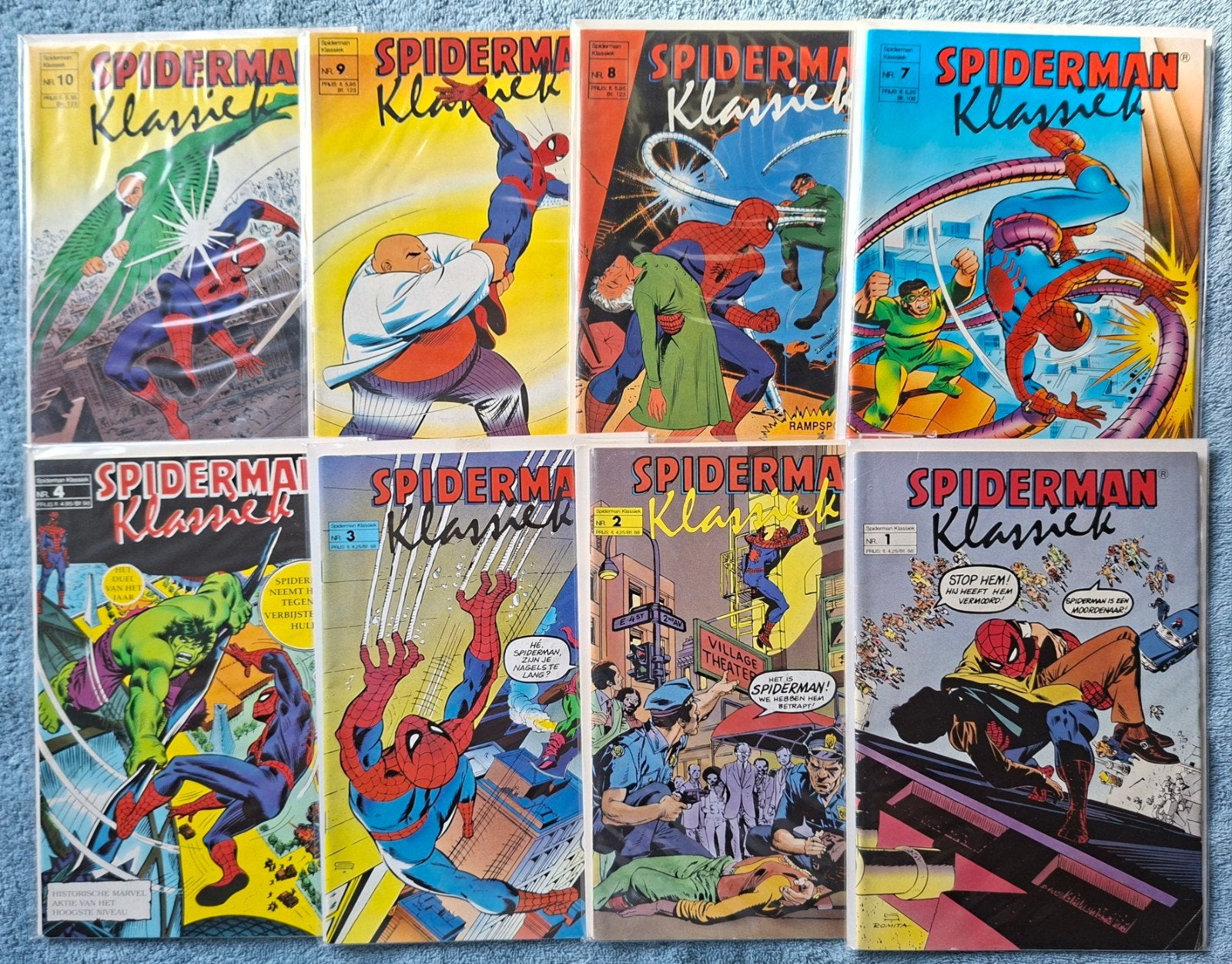 SPIDERMAN KLASSIEK. 1989. 3 EURO PER STUK. ALS NIEUW., Meerdere comics, Ophalen of Verzenden, Zo goed als nieuw, Amerika