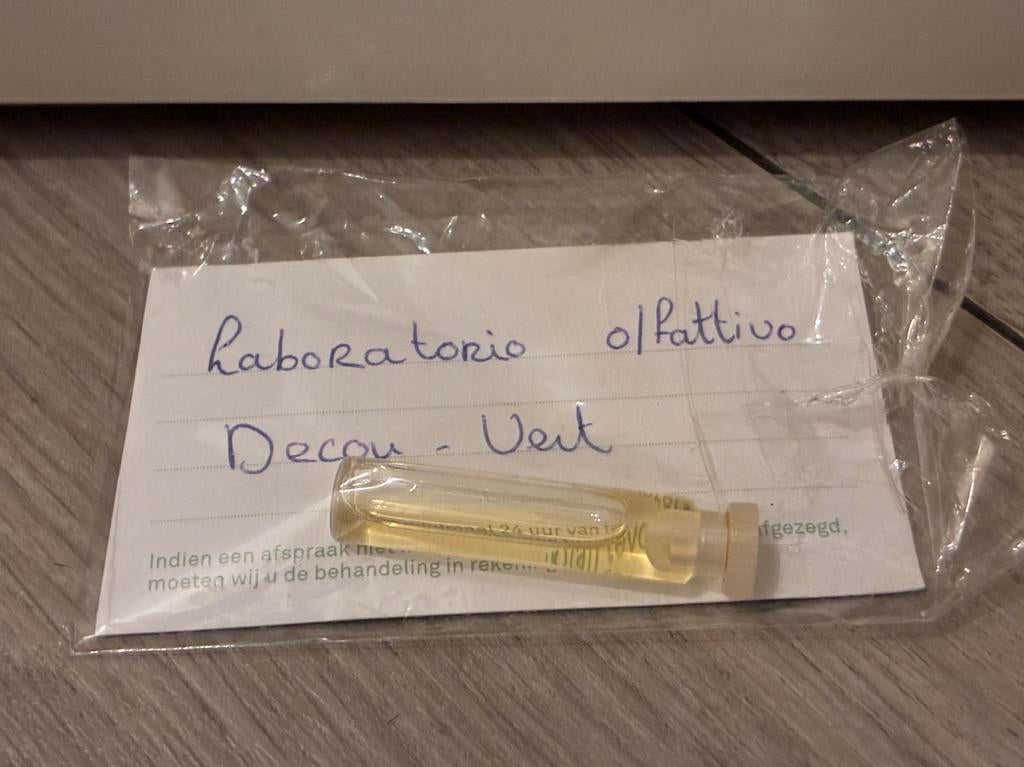 Laboratorio Olfattivo Decou-Vert 2 ml, Sieraden, Tassen en Uiterlijk, Ophalen of Verzenden, Nieuw