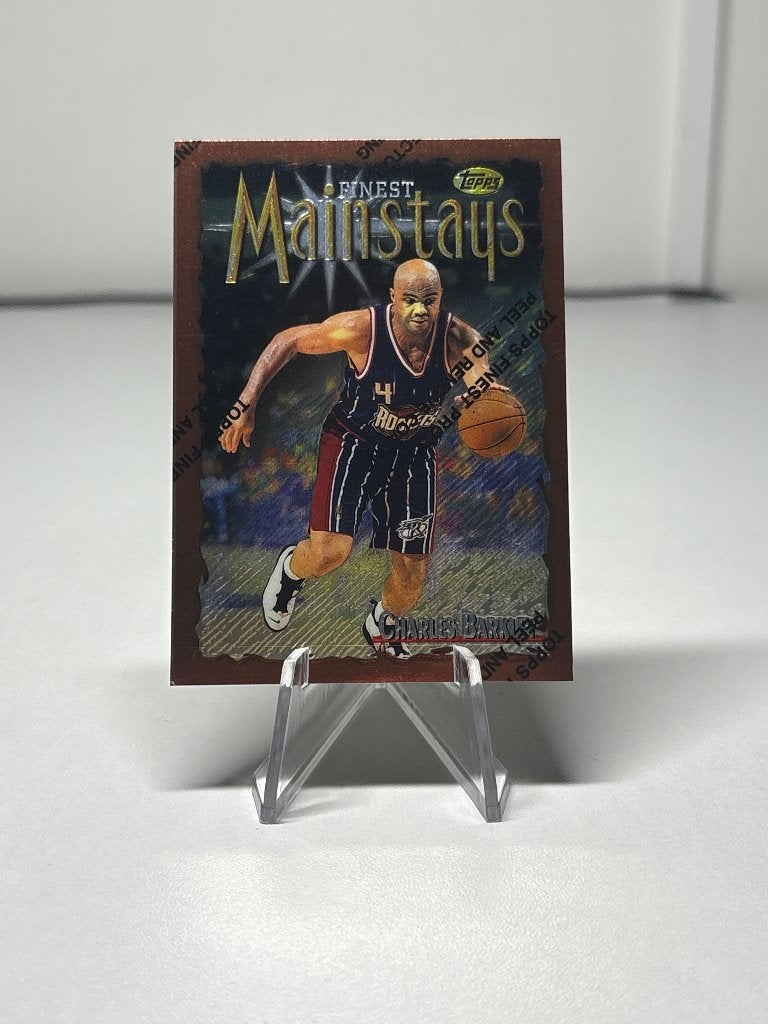 Topps finest NBA Charles Barkley Houston Rockets kaart, Ophalen of Verzenden, Zo goed als nieuw, Plaatje