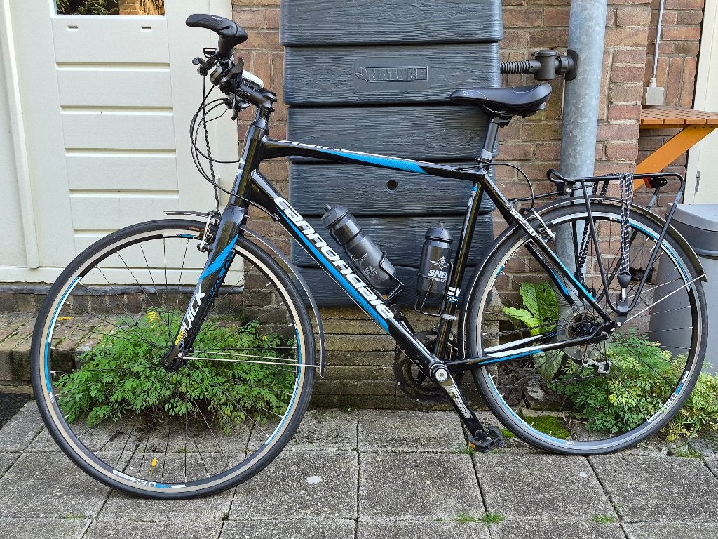 Sportfiets Cannondale heren, 28 inch, 10 tot 15 versnellingen, Velgrem, Nieuw