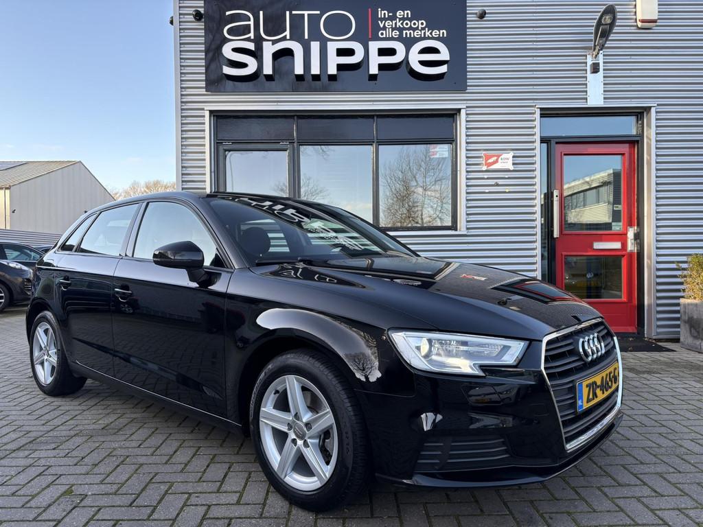 Audi A3 Sportback 35 TFSI CoD Pro Line -150 PK!-AUTOMAAT-AIR, Stof, 4 cilinders, 150 pk, Zwart