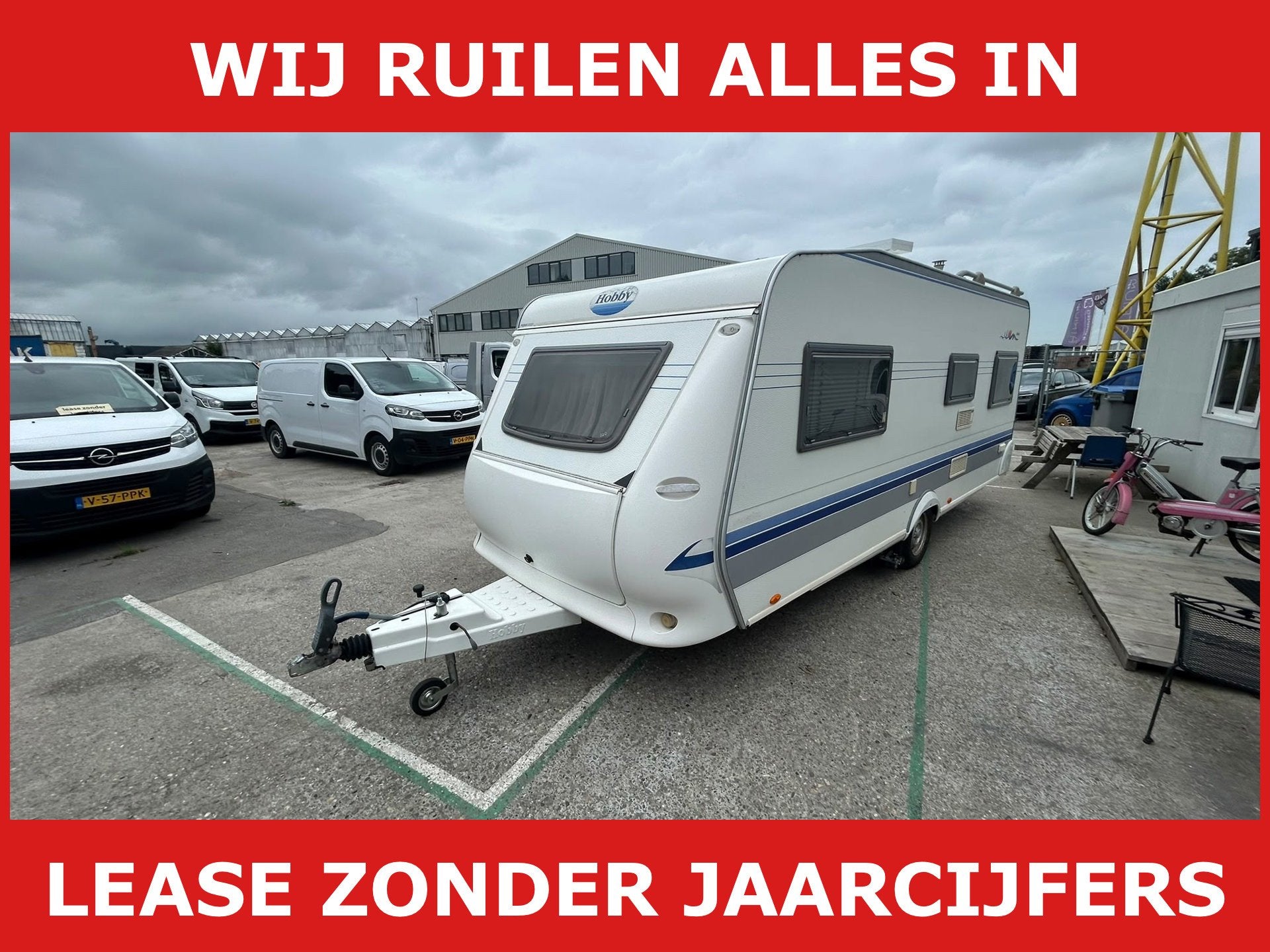 Hobby 540 UL ZEER MOOI, Hobby, Bedrijf, 1250 - 1500 kg, Douche