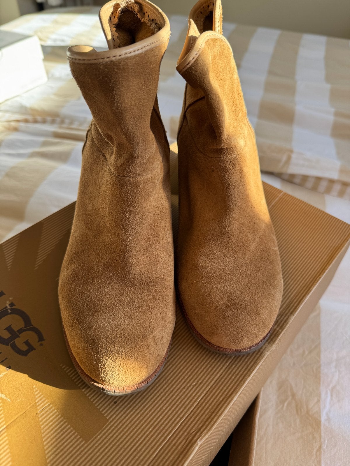UGG Classic Mini Laarzen - nieuw, Bruin, Lage of Enkellaarzen, Nieuw, Ophalen of Verzenden