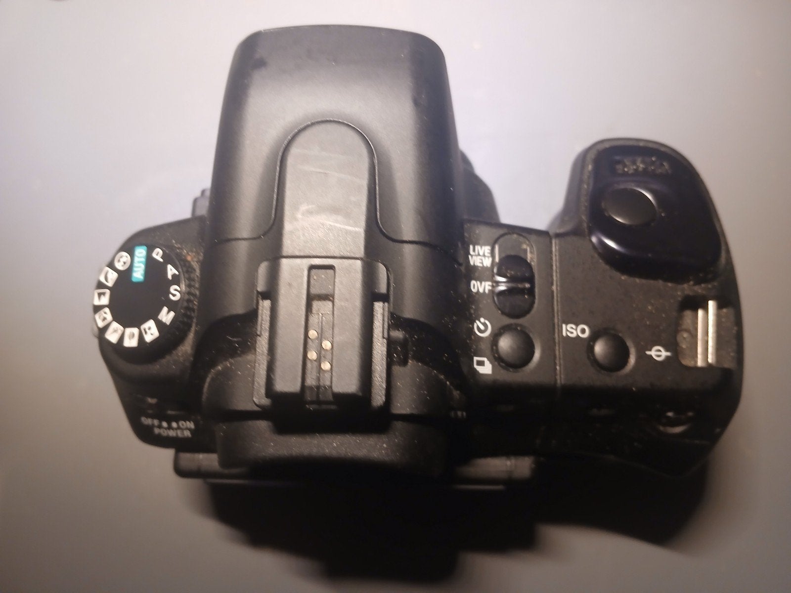 sony a350 inclusief 2 gb sd, Spiegelreflex, Geheugenkaart, Ingebouwde flitser, Zo goed als nieuw