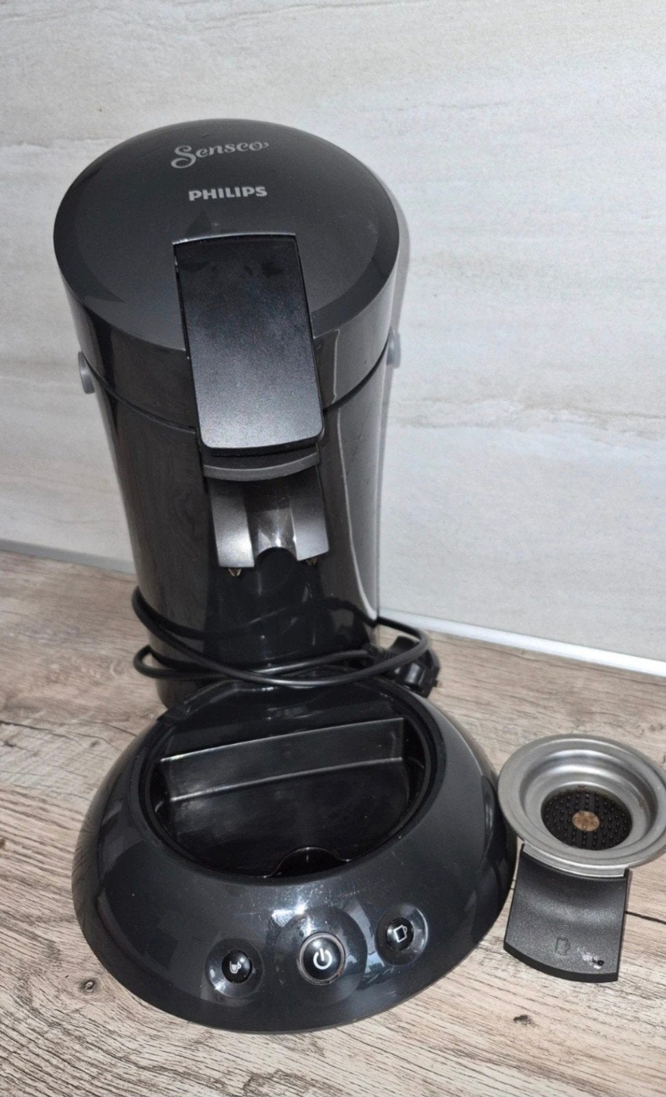 Philips Senseo Koffiezetapparaat Zwart - Gebruikt, Koffiepads en cups, Gebruikt, Koffiemachine, Ophalen of Verzenden