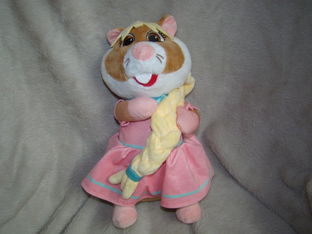 AH rapunzel  Efteling hamster 30 cm roze jurk, Albert Heijn, Hamster, Nieuw, Ophalen of Verzenden