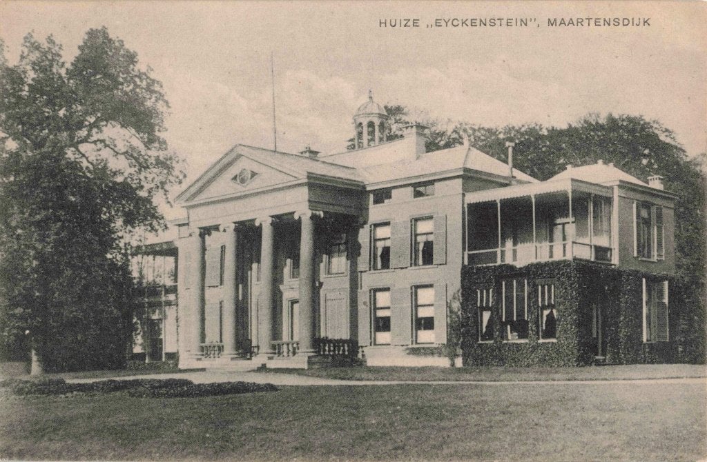 Maartensdijk Huize Eyckenstein M8167, Ophalen, 1920 tot 1940, Gelopen, Utrecht