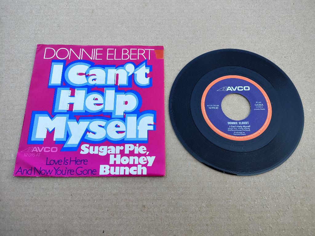 Single: Donnie Elbert - I Can't Help Myself (1972), Cd's en Dvd's, Vinyl Singles, Gebruikt, Pop, 7 inch, Verzenden