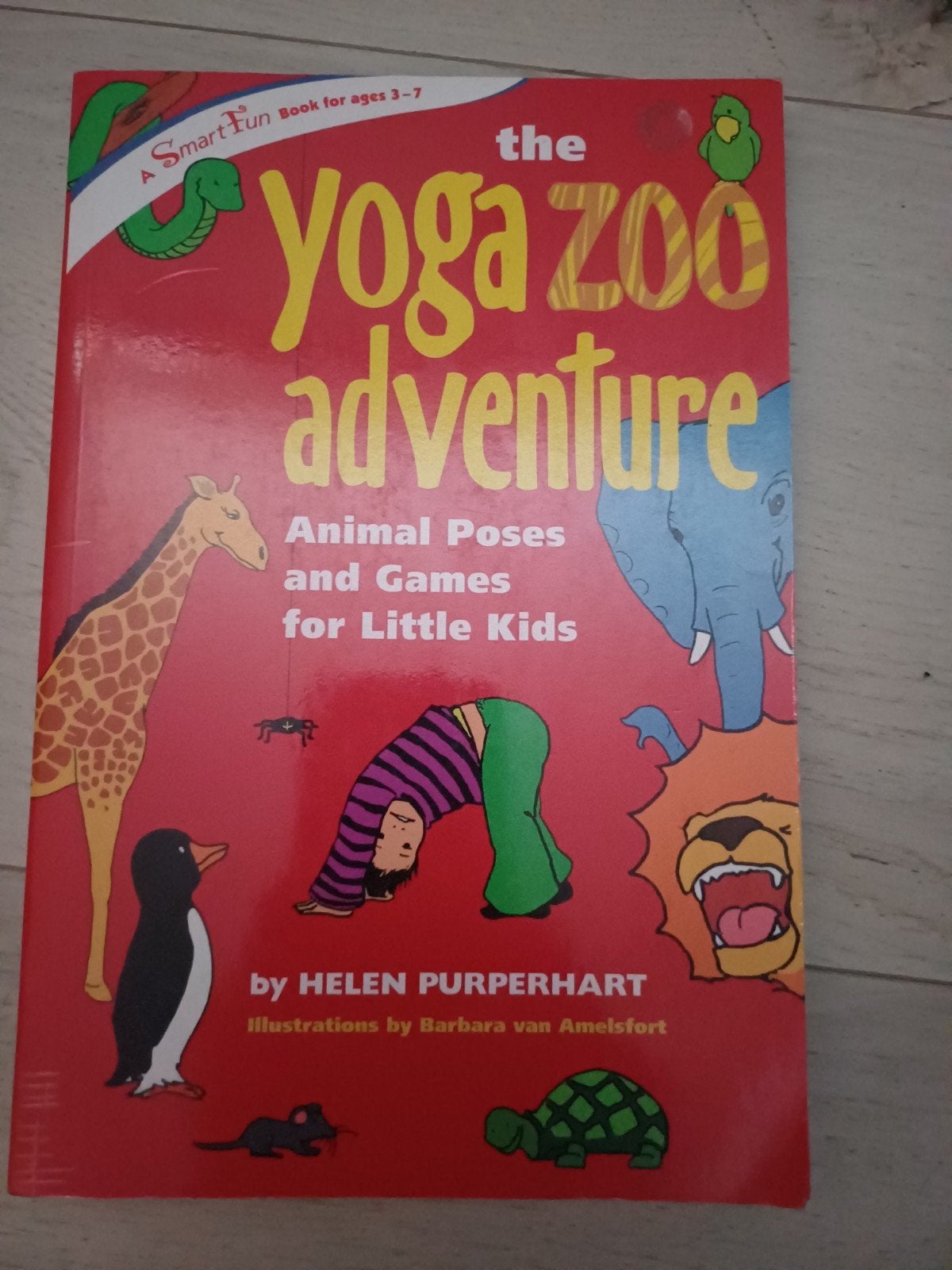Yoga Zoo Avontuur: Dierenhoudingen & Spelletjes voor Kids, Ophalen of Verzenden, Zo goed als nieuw