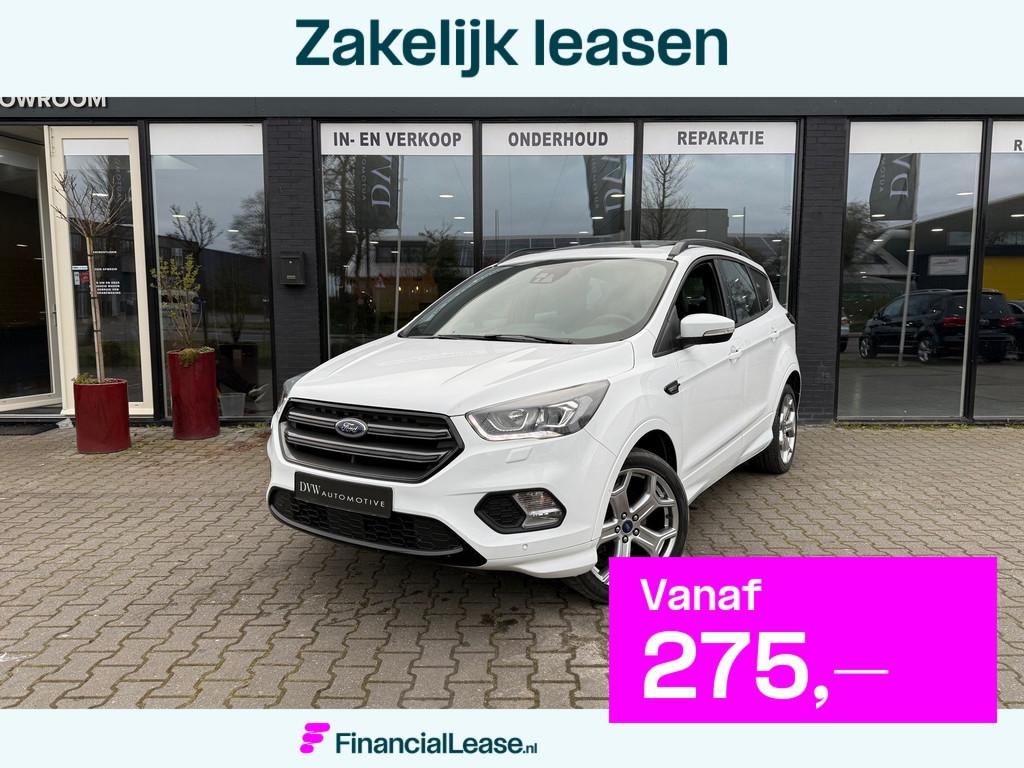 Ford Kuga 1.5 EcoBoost ST Line panorama dak, Bluetooth, Zwart, 4 cilinders, 150 pk