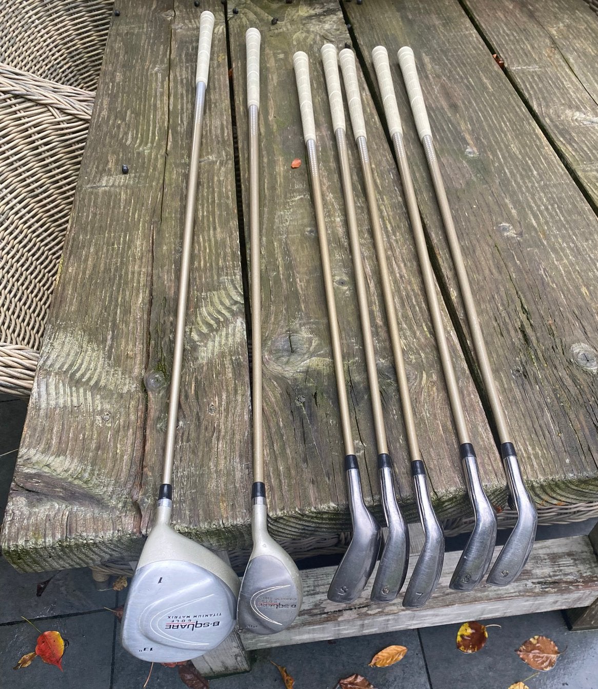 B-square golfset flex-L, Ophalen of Verzenden, Zo goed als nieuw, Set