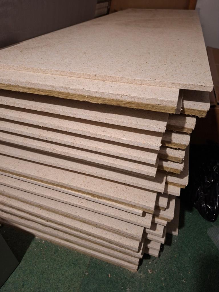 17 Fermacell vloerplaten 1500x500x30 mm., Ophalen, Gebruikt, 25 tot 50 mm, Overige typen