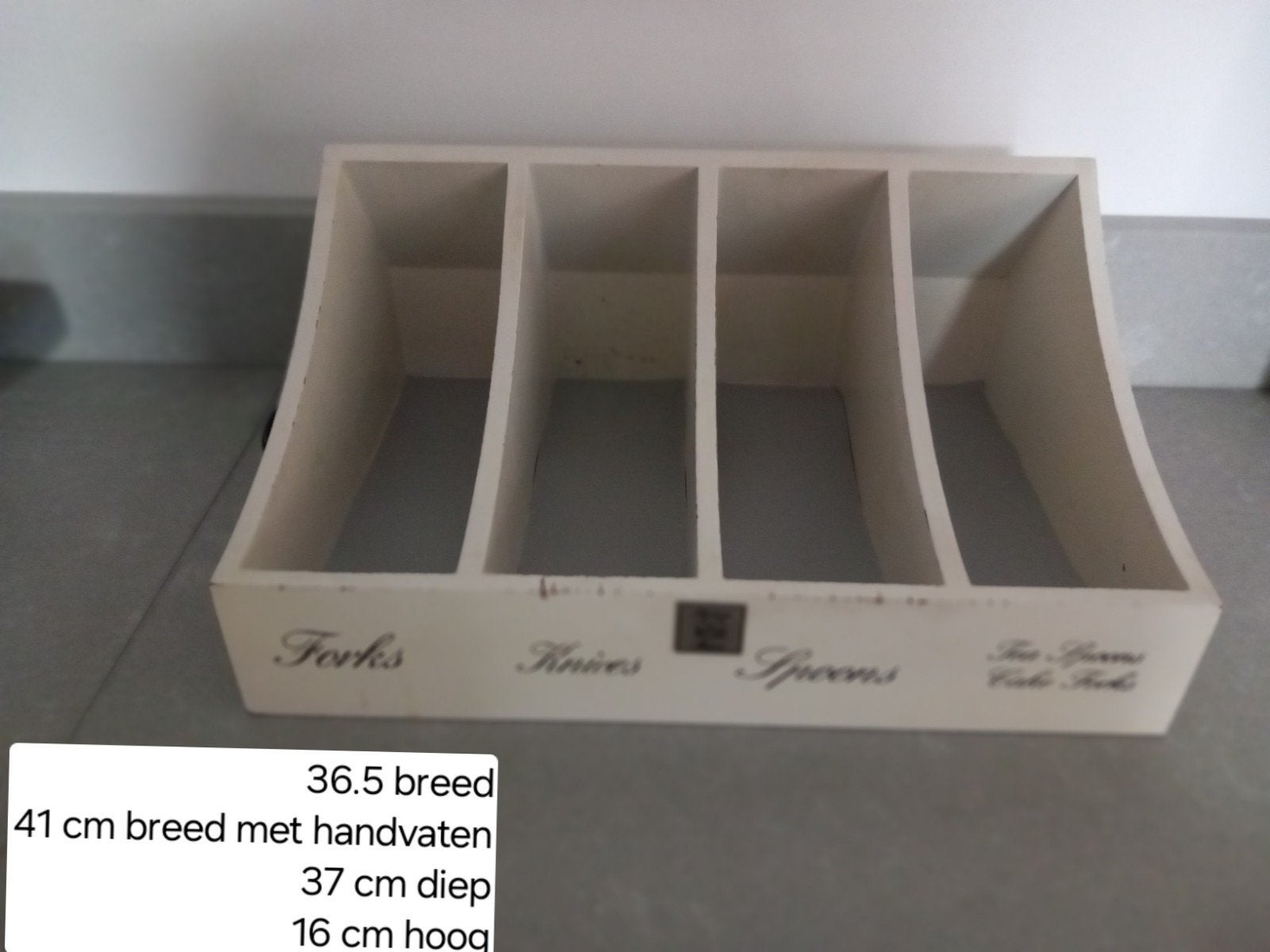 Riviera maison bestekbak, Huis en Inrichting, Keuken | Bestek, Ophalen of Verzenden, Rvs of Chroom