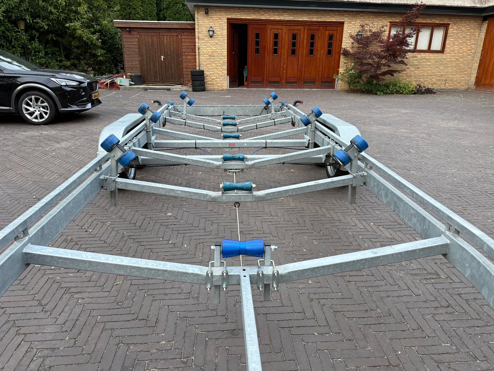Vlemmix 840 boottrailer 2700kg - zo goed als nieuw, Watersport en Boten, Boottrailers, Ophalen, 1500 tot 3000 kg, 6 tot 9 meter