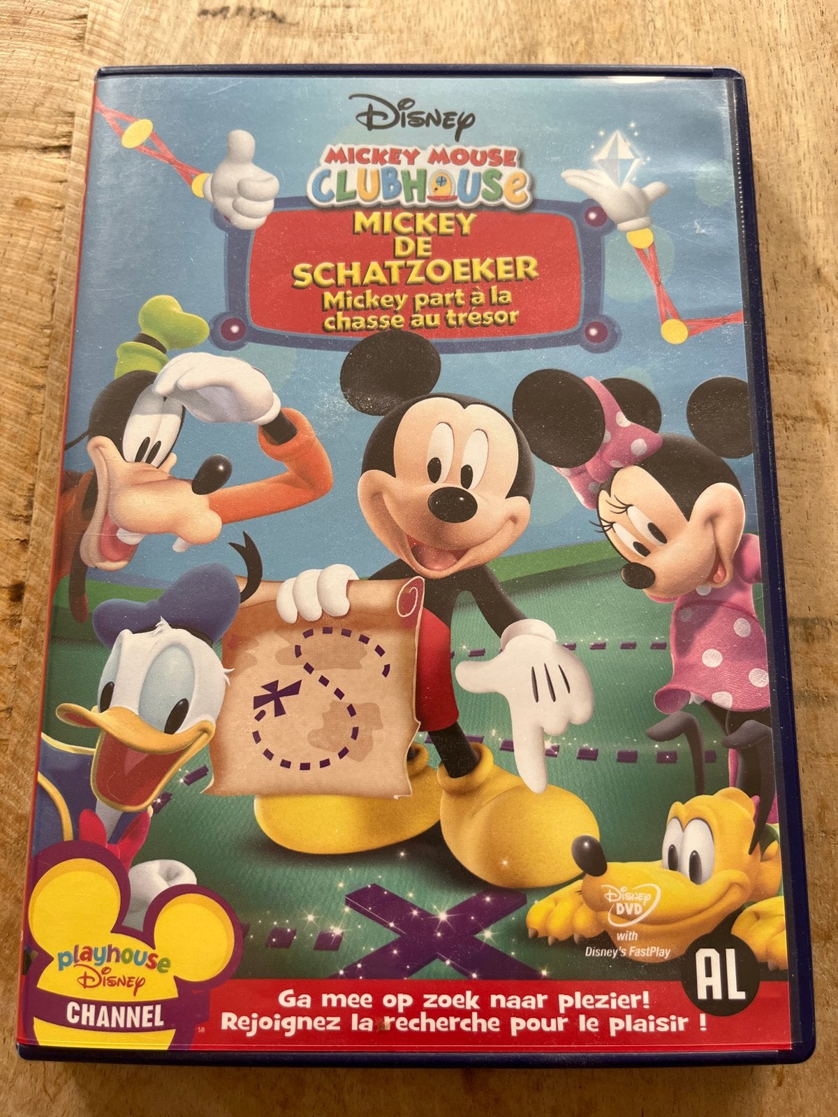 Mickey Mouse Clubhouse: Mickey de Schatzoeker DVD, Gebruikt, Alle leeftijden, Nederlands, Tv-serie