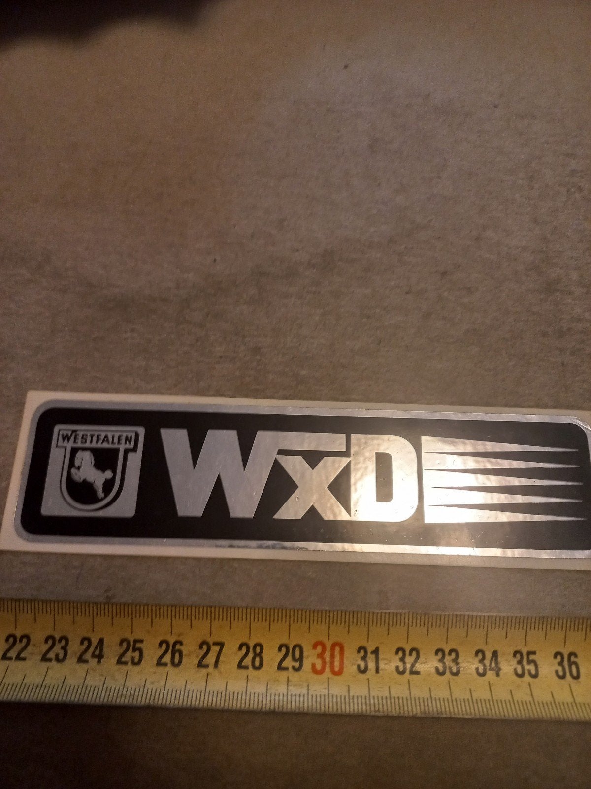 Westfalen WXD Sticker - Origineel en Ongebruikt, Ophalen of Verzenden