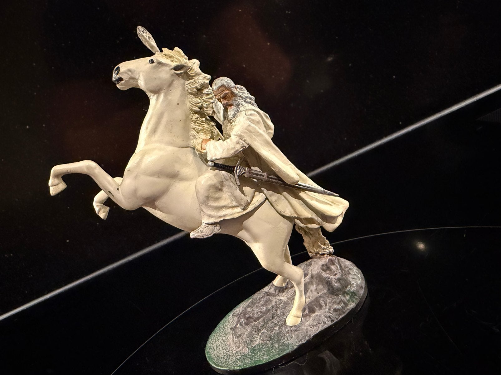 NLP Lord of the Rings: Gandalf the White, Verzamelen, Ophalen of Verzenden, Zo goed als nieuw, Beeldje of Buste