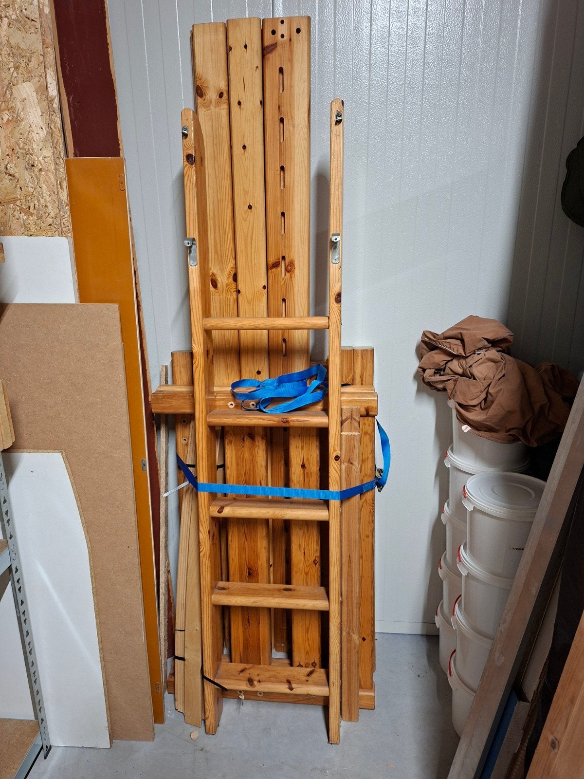 FLEXA hoogslaper, Ophalen, Gebruikt, Eenpersoons, 90 cm