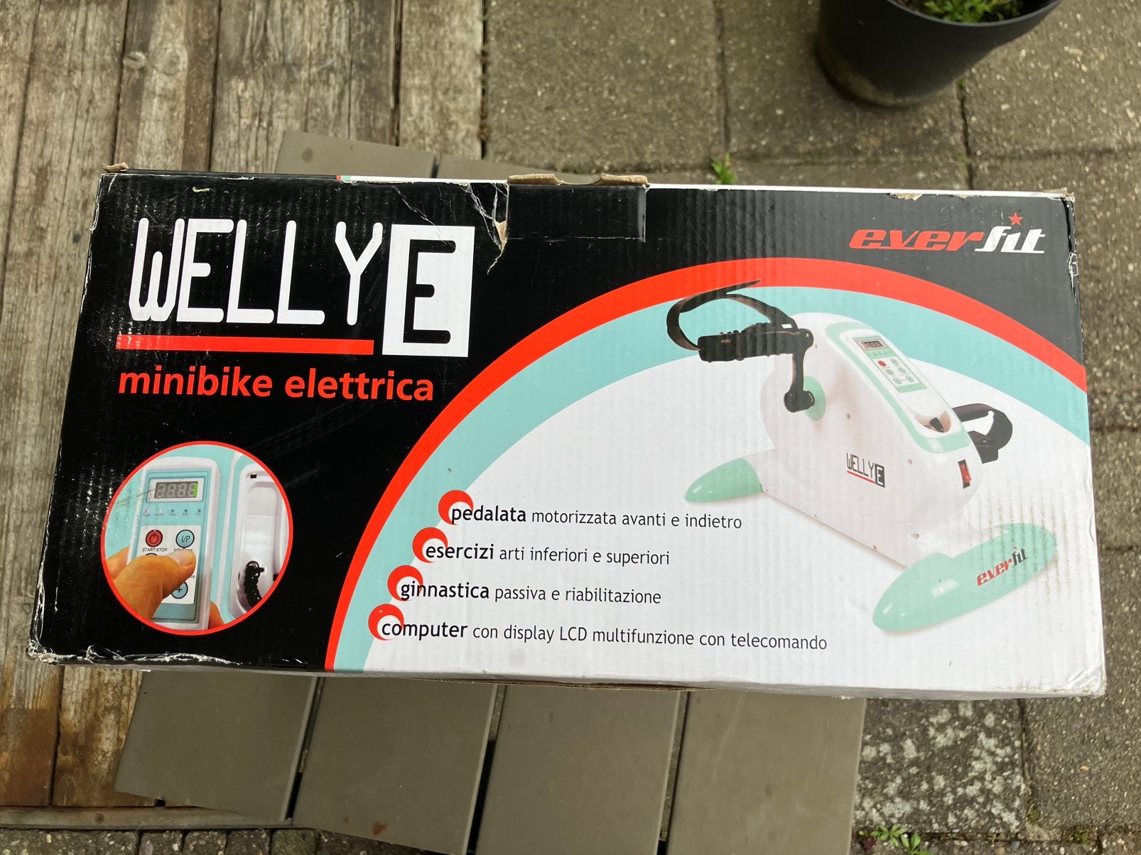 Welly stoelfiets nieuw in doos, Ophalen, Zo goed als nieuw, Armen