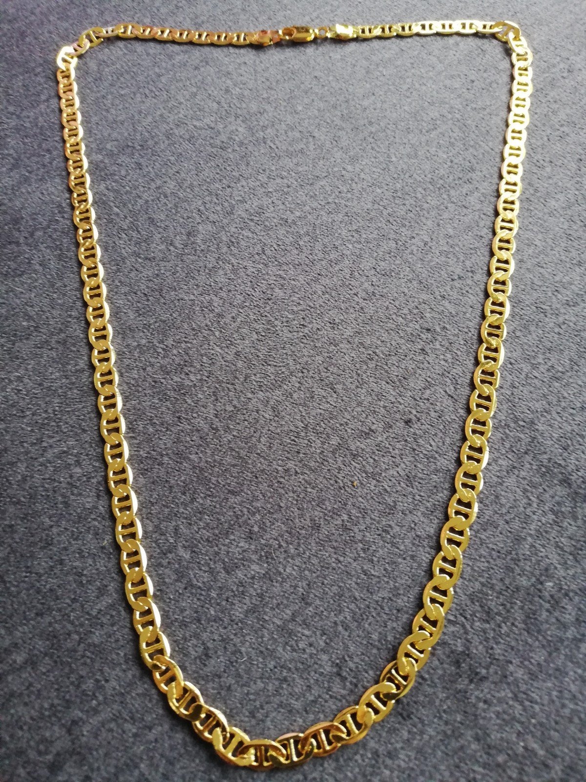 18k gold plated ketting nieuw, Ophalen of Verzenden, Nieuw, Goud, Overige materialen