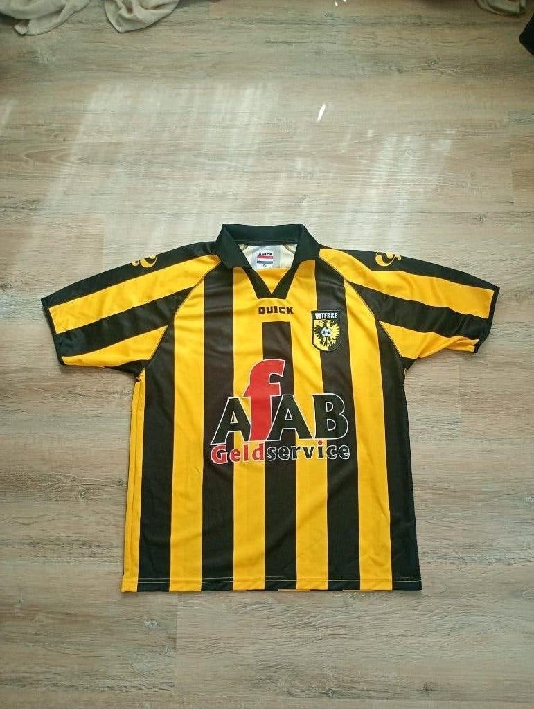 Origineel Vitesse thuisshirt 2005/06 Quick AFAB vintage – XL, Kleding | Heren, Sportkleding, Quick, Verzenden, Geel, Maat 56/58 (XL)