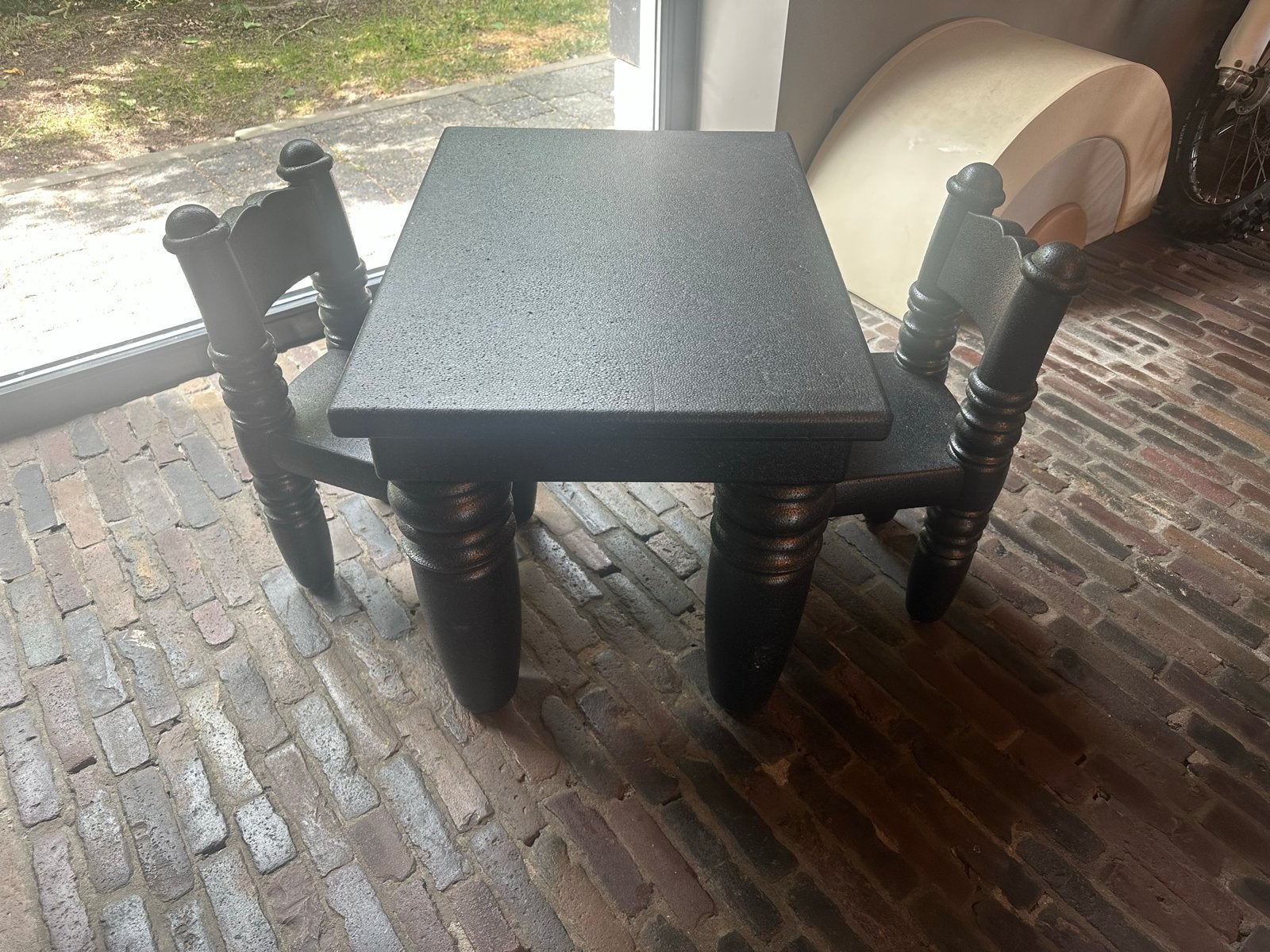Moooi Marcel Wanders kinder tafel en stoel, Ophalen, Gebruikt, Tafel(s) en Stoel(en)