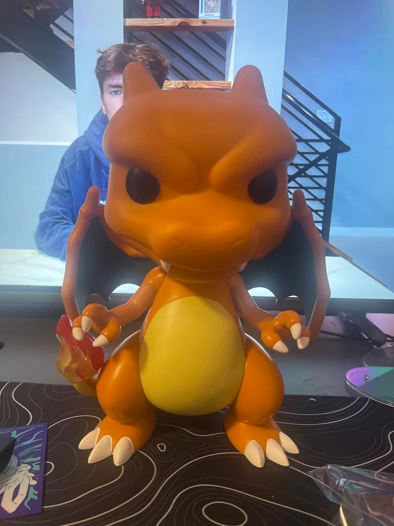 Charizard Funko Pop - Grote Pokémon Figuur, Ophalen of Verzenden, Zo goed als nieuw