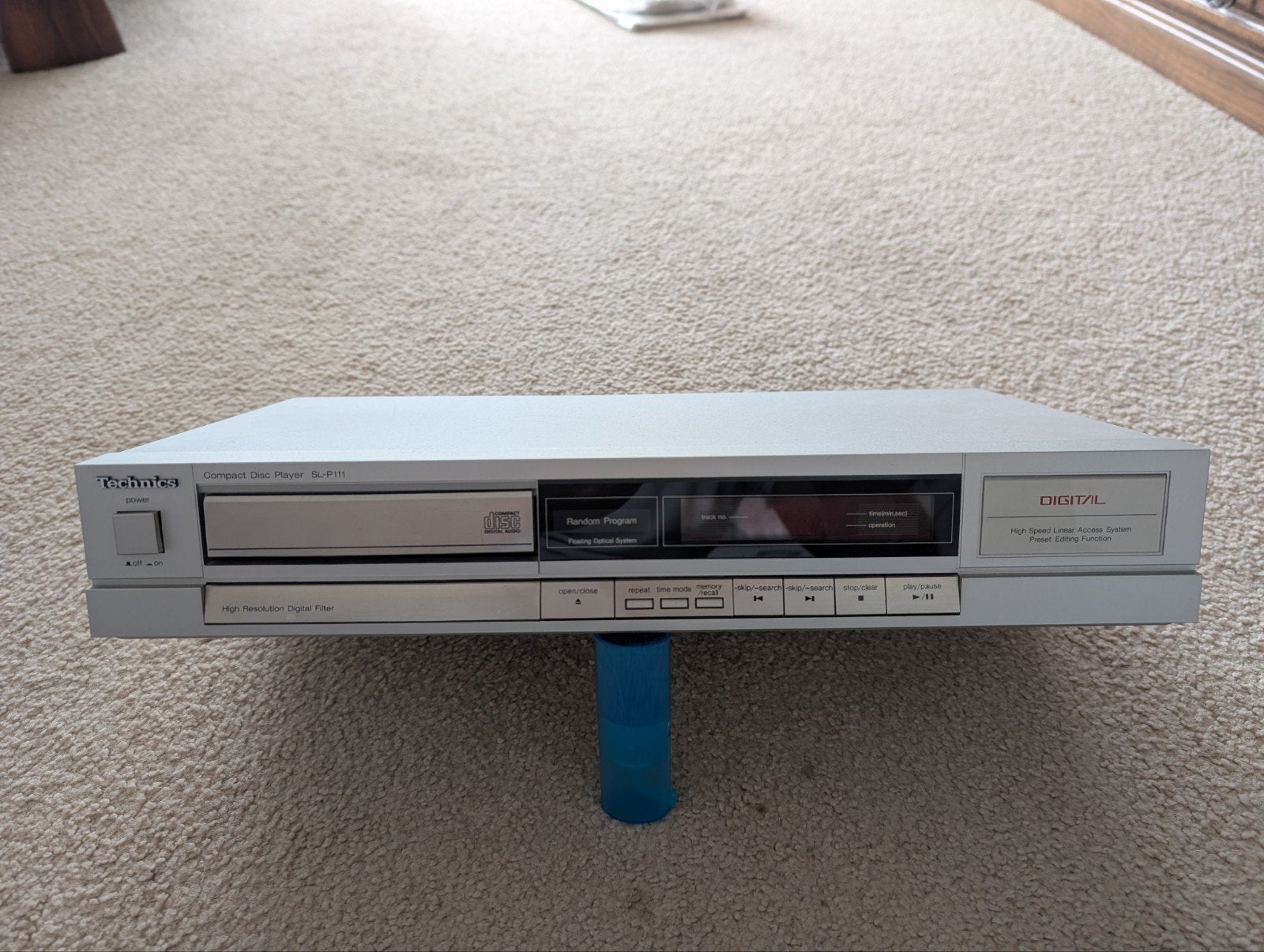 Technics SL-P11 Compact Disc Speler - Vintage CD-speler, Ophalen of Verzenden, Gebruikt, Technics