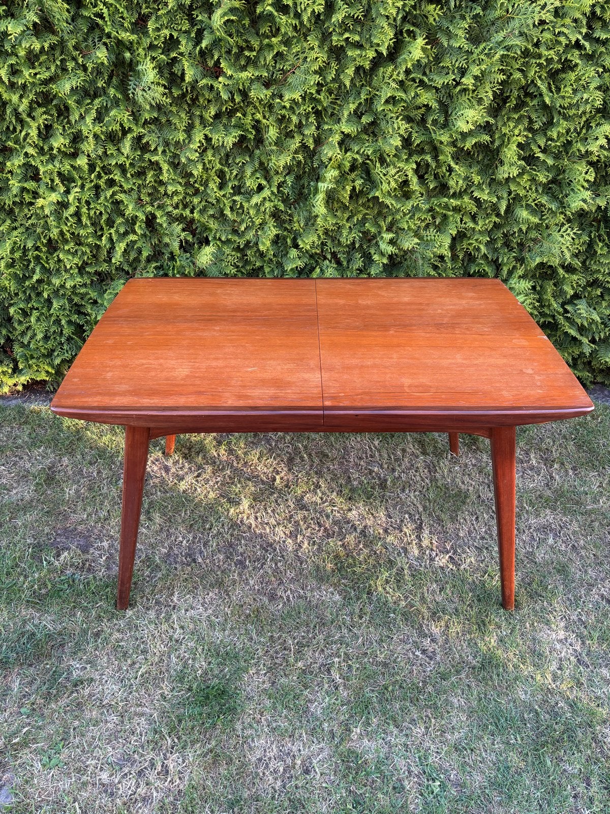 Louis van Teeffelen Mid Century Webe Teak Eettafel, Ophalen