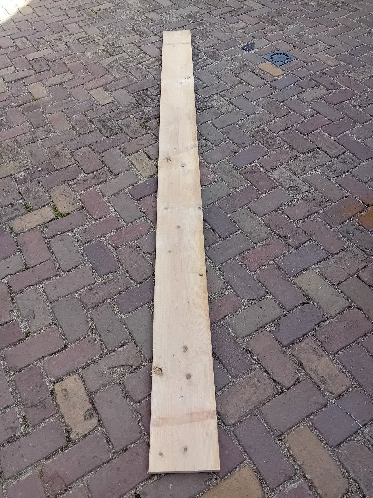 Planken, Doe-het-zelf en Verbouw, Ophalen, Gebruikt, 25 tot 50 mm, Plank